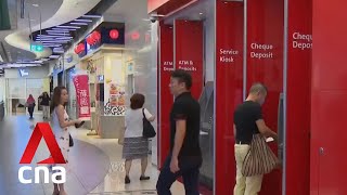 DBS OCBC UOB customers can lock up savings to guard against scams [upl. by Lauter]