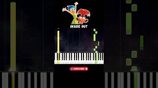 INSIDE OUT  bundle of Joy EASY Piano Tutorial [upl. by Coke]