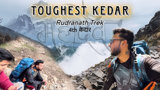 Madhmaheshwar se seedha Rudranath ka Trek start krdiya 🔱 sabse कठिन केदार paanch kedaro me😱 [upl. by Downes91]