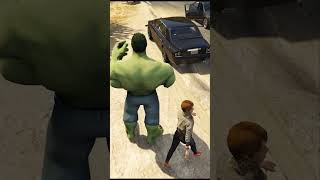 Ironman save his girlfriend Gta5shorts gta5 gta ironman hulk funny comedy [upl. by Vod812]