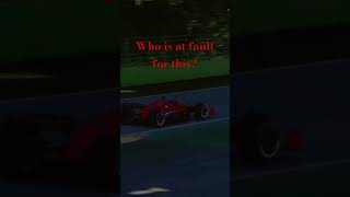 Whos at fault for this F1 crash [upl. by Siddon505]