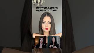 Morticia Addams 🖤✨ makeup makeupartist halloween tutorial addams morticia wenesdayaddams [upl. by Modestia]