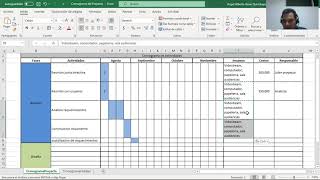 como crear un cronograma de actividades en excel [upl. by Adriaens305]