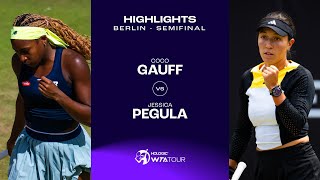 Coco Gauff vs Jessica Pegula  2024 Berlin Semifinal  WTA Match Highlights [upl. by Inat]