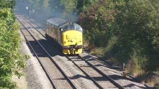 37425 37421 Stenson Fields 17th September 2024 1Z58 Derby RTC Cardiff [upl. by Notwal]