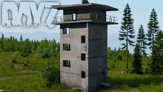 How I built in the best WATCHTOWER base in DayZ [upl. by Furgeson552]