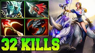 32 Kills Mirana  Ultra Kills Mirana Dota 2 Suopprt Hard Carry Offlane Build 737 Pro Gameplay Guide [upl. by Rew]