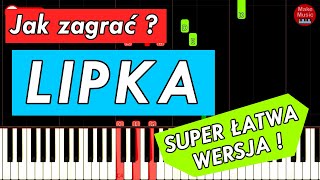 LIPKA Z tamtej strony jeziora  Piano Keyboard Tutorial [upl. by Nyra342]