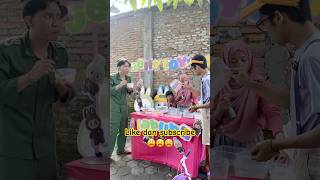 DOMINIQUE JUALAN ES JELLY LABUBU DIHABISIN PAK HANSIP SAMPE UCUP NANGIS GA KEBAGIAN😱😱 viralvideo [upl. by Niall]