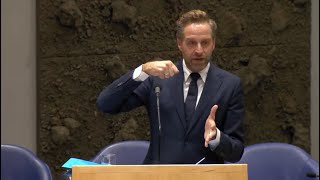 PolNed  Inbreng minister HM de Jonge tijdens debat quotbericht van de Tsjechische geheime dienstquot [upl. by Ainad]