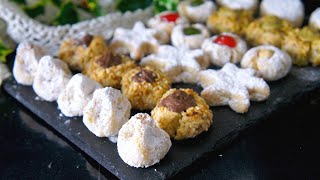 Dolcetti alle mandorle di Natale I Ricetta facile [upl. by Kimmy]