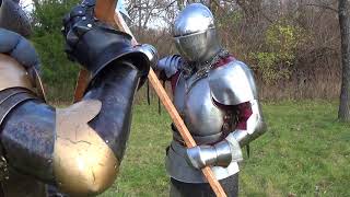 Pursuing the Knightly Arts Play of the Axe with Axe Review [upl. by Siesser329]