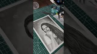 How to use fixative spray on drawing fixativespray camlinfixativespray art [upl. by Ardnasela]