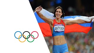 Natalya Antyukh RUS Wins 400m Hurdles Gold  London 2012 Olympics [upl. by Daas]