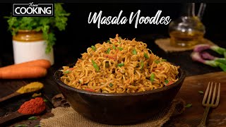 Masala Noodles in Under 15 Minutes  Veg Noodle Recipe  Delicious Indian Style Noodles [upl. by Axel835]