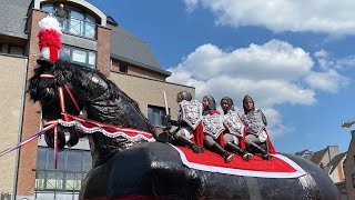 Rosse Buurten Stoet Dendermonde 2022  volledig De folkloristische geschiedenis van Dendermonde [upl. by Ecinert]