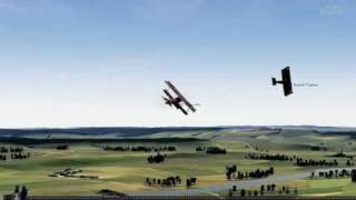 Rise of Flight  DVII vs Sopwith Triplane [upl. by Frederick]