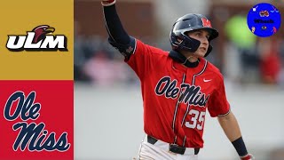 ULM vs 4 Ole Miss Highlights INSANE GAME  2021 College Baseball Highlights [upl. by Andree934]