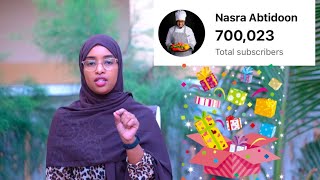 700k Subscribers 🎉 NASRA ABTIDOON MAXAY KAGA DUWAN TAHAY GABADHAHA YOUTUBERSKA [upl. by Atnas]