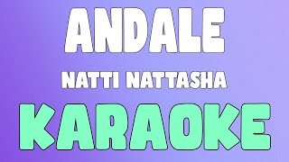 Andale KaraokeInstrumental  Natti Natasha [upl. by Nidla752]