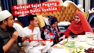 Datin Terkejut Ebit Lew Minta Maaf Tersilap Suruh Sajat Pegang Tangan Datin Syahida [upl. by Ylram]