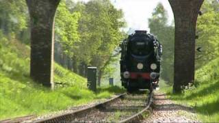 Bluebell Railway  No 34059 from Caseford bridge to Nobles bridge [upl. by Miculek]