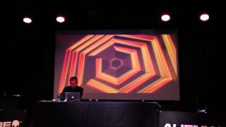 Terry Cavanagh Completes Hyper Hexagonest mode in Super Hexagon on stage 7832 [upl. by Logan887]