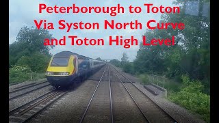 Peterborough to Toton Via Syston North Curve and Toton High Level [upl. by Peyter]