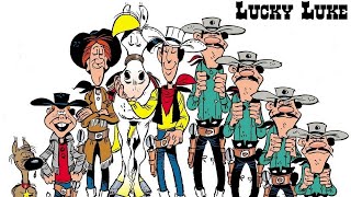 Lucky Luke  Theme  Opening French Version [upl. by Nnodnarb]