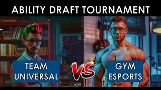 Ability draft tournament  Team Universal vs GymEsports  Lower Bracket  Game 2 [upl. by Sibyl355]