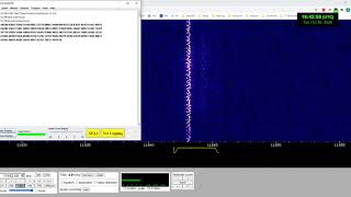 Russian XPA2 polytone number station at 11442 kHz [upl. by Teraj]