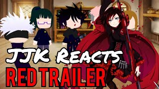 Remake Ninjago react to RWBY Red Trailer [upl. by Adnoloy]