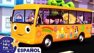 Especial Ruedas en el Autobús  Canciones Infantiles  Little Baby Bum en Español [upl. by Desi]