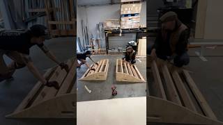 Building the speed bump‼️🔨 diy skate obstacles [upl. by Akema]