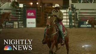 Rodeo Celebrates Black Cowboys And Cowgirls In History Of The American West  NBC Nightly News [upl. by Joost]