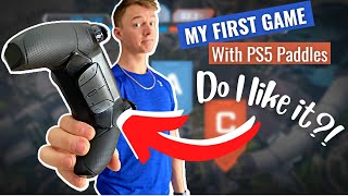 My FIRST GAME with PS5 controller PADDLES eXtremeRate RISE4 [upl. by Evelc]