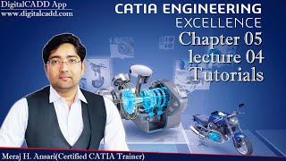 CATIA Full Course  In Hindi  Beginner To Expert Level Training  Get Certificate  DigitalCADD App [upl. by Monah]