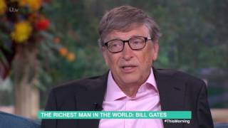 Bill Gates Talks His Charitable Foundation  This Morning [upl. by Indira]