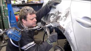 VW Jetta The quarter panel repair Ремонт заднего крыла [upl. by Nasus682]