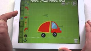 Appli iPad enfant Pango Imagery Car  IDBOOX [upl. by Loseff]