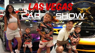 VLOG ☀️  LAS VEGAS CAR SHOW CONVENTION 2024 [upl. by Adnahsam]