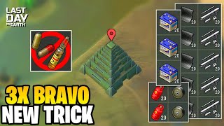 YOU MUST TRY THIS TRICK BUNKER BRAVO EVENT 3X RUN  NEW TRICK GUIDE  Last Day on Earth Survival [upl. by Eisac195]