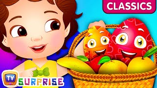 ChuChu TV Classics  Learn Fruits amp their names  Surprise Eggs Learning Videos for Kids [upl. by Jarietta]