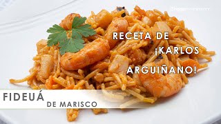 Fideuá de marisco de Karlos Arguiñano 👨🏻‍🍳​🍽️​ [upl. by Ekoorb]