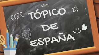 Cours dEspagnol Collège 5ème  Tópico de España [upl. by Davina]