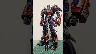 Threezero dlx optimus prime with upgrade model kit [upl. by Eartha]