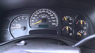 2005 Silverado 1500 Low Oil Pressure in Cold [upl. by Einre]