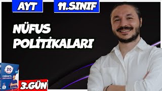 🌍 NÜFUS POLİTİKALARI SORU ÇÖZÜMÜ 2025 🔴27 Günde AYT Coğrafya 3 🟡11sınıf coğrafya  3 [upl. by Jillene]