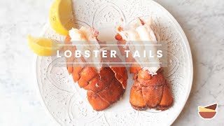 Boiled Lobster Tails  So Easy Just 10 Minutes [upl. by Gnus]