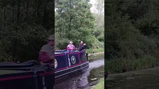 Canal Boat Owner Wants To Be Famous 👋 short nature explore [upl. by Roid]